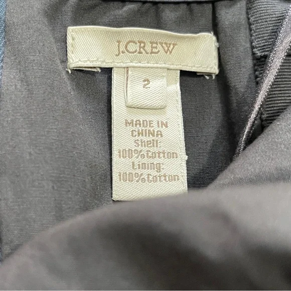 J. Crew Womens Dress Size 2 Gray Strapless Mini - Picture 5 of 12